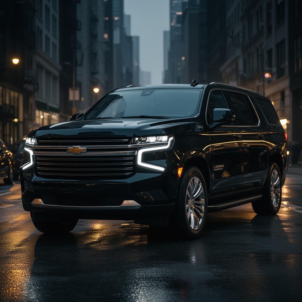 Chevy Suburban luxury chauffeur SUV